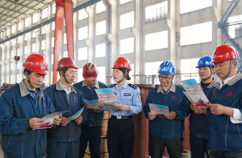 抵制網絡謠言、共建清朗家園宣傳活動走進鵬飛