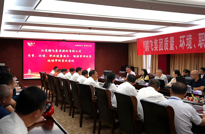 鵬飛集團完成質量、環境、職業健康安全、能源管理體系審核